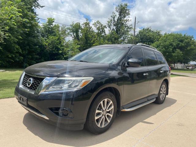 5N1AR2MN6EC733487 - 2014 NISSAN PATHFINDER S BLACK photo 2