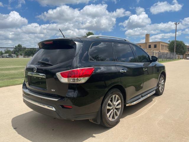 5N1AR2MN6EC733487 - 2014 NISSAN PATHFINDER S BLACK photo 4