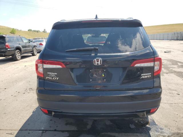 5FNYF6H28MB069570 - 2021 HONDA PILOT SE BLACK photo 6