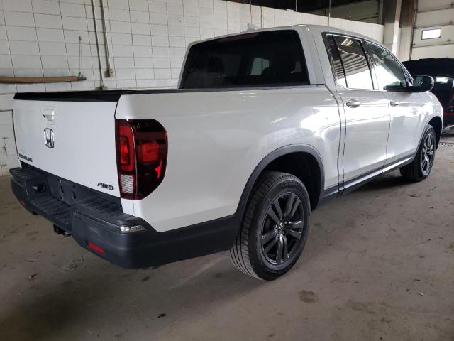 5FPYK3F11KB046981 - 2019 HONDA RIDGELINE SPORT WHITE photo 3