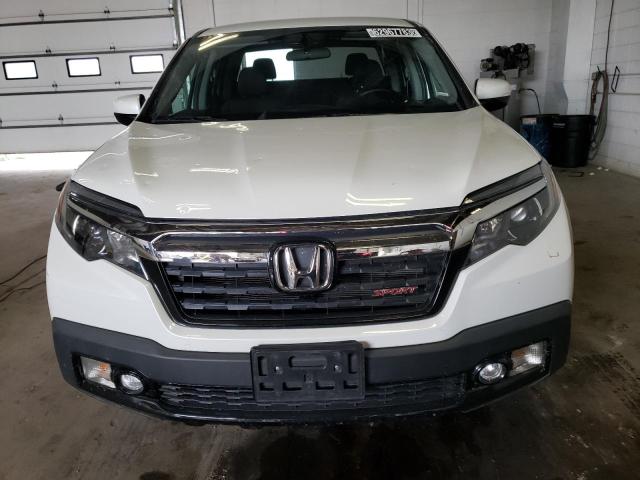 5FPYK3F11KB046981 - 2019 HONDA RIDGELINE SPORT WHITE photo 5