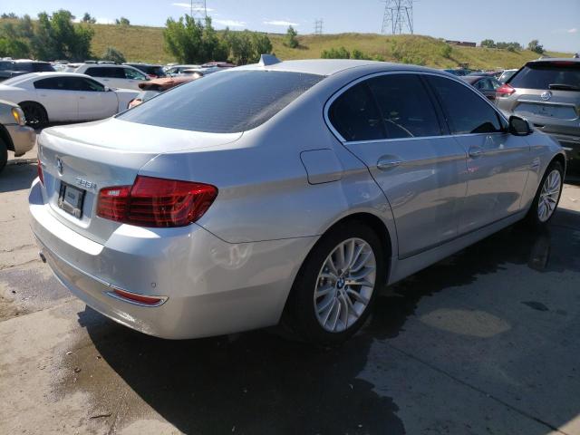 WBA5A7C57GG151130 - 2016 BMW 528 XI SILVER photo 3