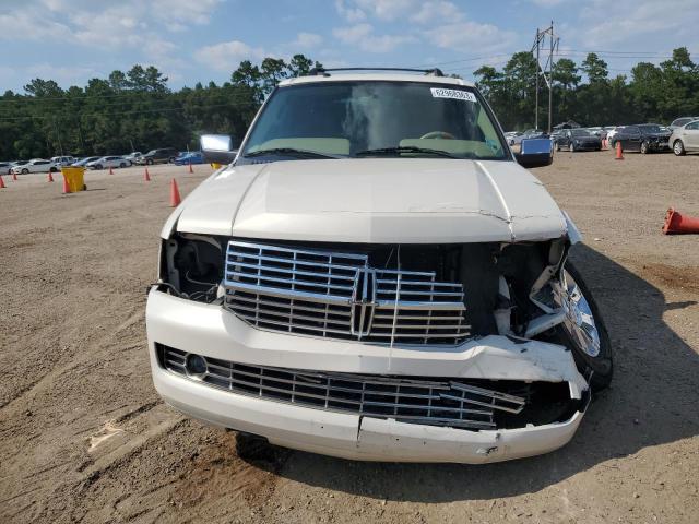 5LMFU27518LJ03278 - 2008 LINCOLN NAVIGATOR WHITE photo 5