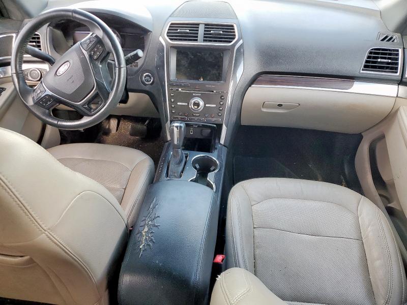 1FM5K7F84JGB11385 - 2018 FORD EXPLORER LIMITED GRAY photo 8