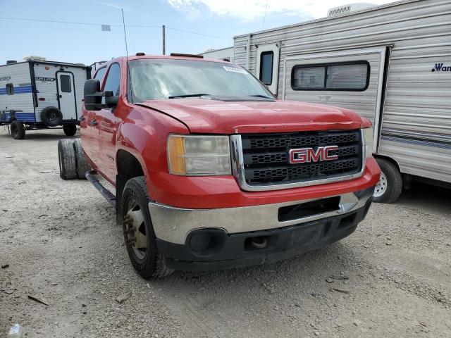 1GD412C87DF153436 - 2013 GMC SIERRA C3500 RED photo 4