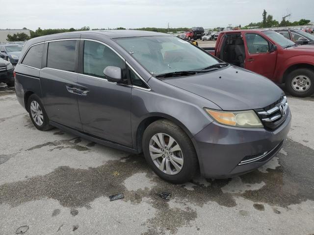 5FNRL5H62GB003787 - 2016 HONDA ODYSSEY EXL GRAY photo 4
