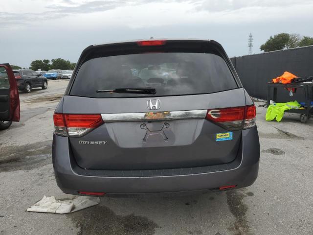 5FNRL5H62GB003787 - 2016 HONDA ODYSSEY EXL GRAY photo 6