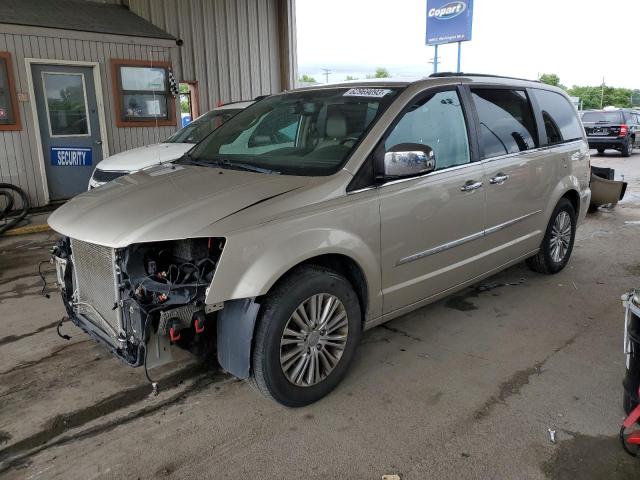 2C4RC1CG7DR663560 - 2013 CHRYSLER TOWN & COU TOURING L GOLD photo 1