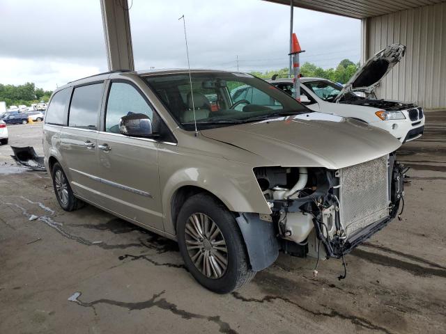 2C4RC1CG7DR663560 - 2013 CHRYSLER TOWN & COU TOURING L GOLD photo 4