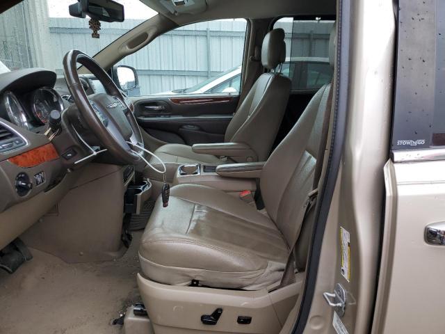 2C4RC1CG7DR663560 - 2013 CHRYSLER TOWN & COU TOURING L GOLD photo 7