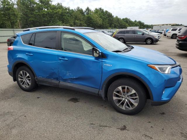 JTMRJREV2HD128676 - 2017 TOYOTA RAV4 HV LE BLUE photo 4