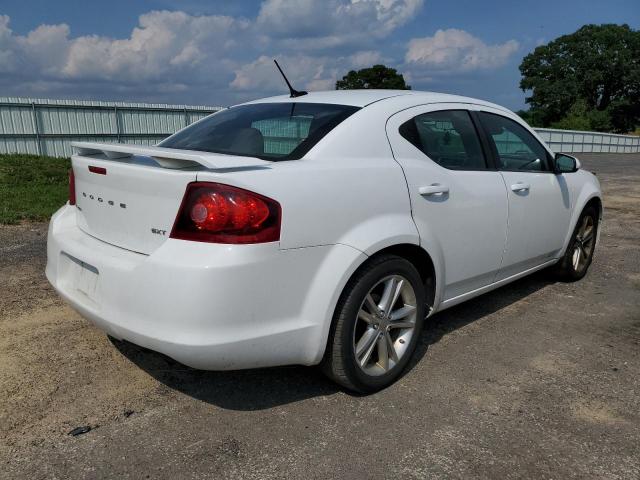 1C3CDZCB9CN207095 - 2012 DODGE AVENGER SXT WHITE photo 3