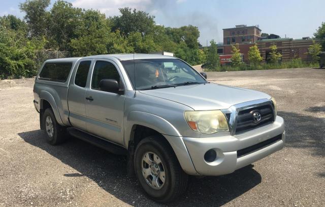 5TEUU42N88Z490852 - 2008 TOYOTA TACOMA ACCESS CAB ვერცხლისფერი ფოტო 1