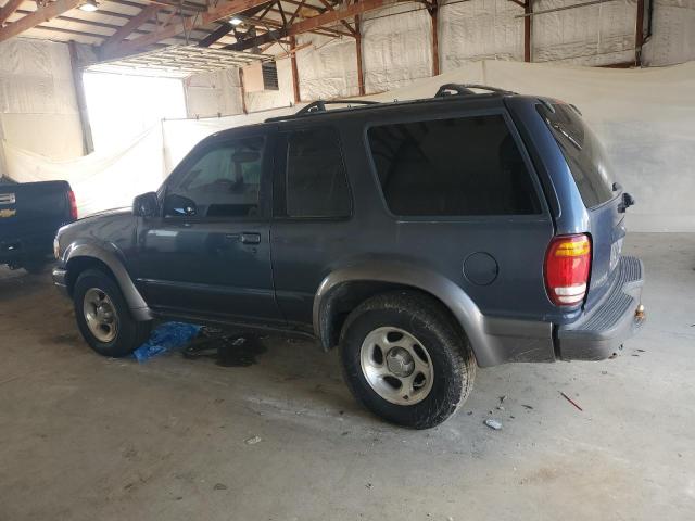1FMZU24E2XUA14087 - 1999 FORD EXPLORER BLUE photo 2