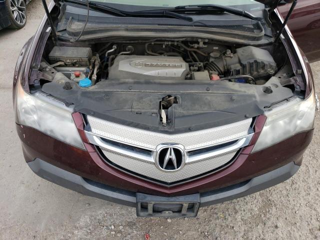 2HNYD28358H522190 - 2008 ACURA MDX TECHNOLOGY RED photo 12