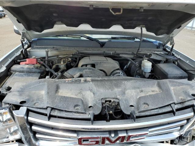 3GTP2VE73DG369917 - 2013 GMC SIERRA K1500 SLE SILVER photo 11