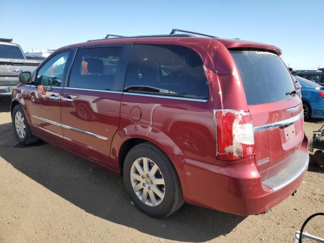 2C4RC1CG2CR192769 - 2012 CHRYSLER TOWN & COU TOURING L RED photo 2