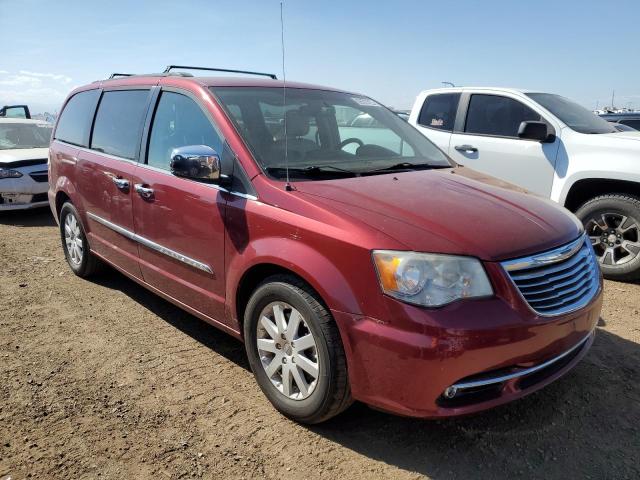 2C4RC1CG2CR192769 - 2012 CHRYSLER TOWN & COU TOURING L RED photo 4