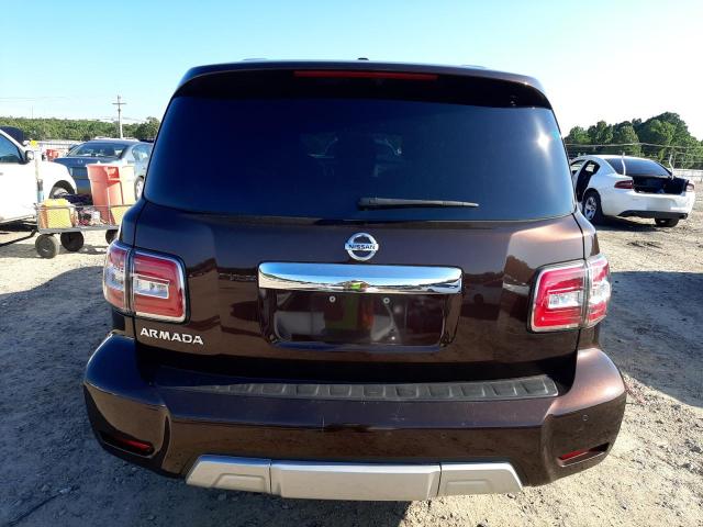 JN8AY2ND6J9053680 - 2018 NISSAN ARMADA SV BROWN photo 6