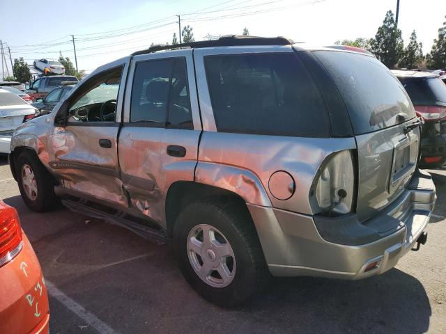 1GNDS13S332341214 - 2003 CHEVROLET TRAILBLAZE GRAY photo 2