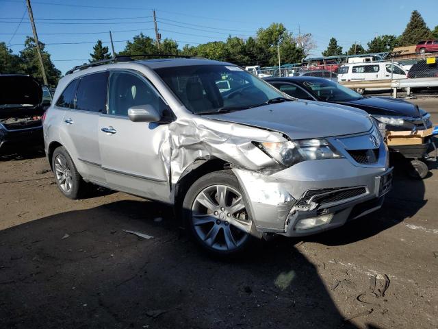 2HNYD2H56BH525124 - 2011 ACURA MDX ADVANCE SILVER photo 4