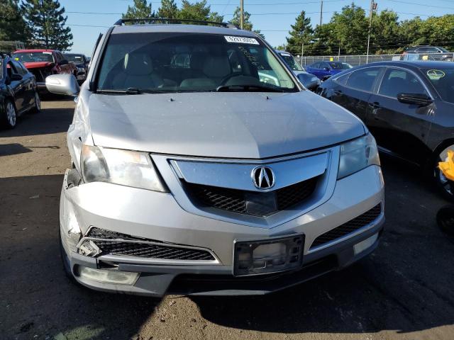 2HNYD2H56BH525124 - 2011 ACURA MDX ADVANCE SILVER photo 5