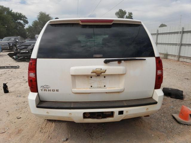 1GNFC13077R112276 - 2007 CHEVROLET TAHOE C1500 WHITE photo 6