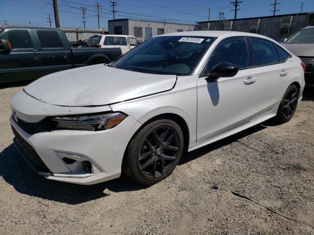 2HGFE2F55NH599265 - 2022 HONDA CIVIC SPORT 白色 照片 1