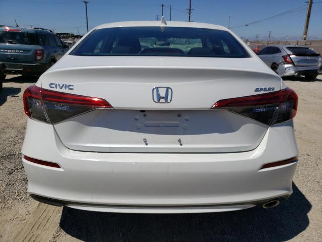 2HGFE2F55NH599265 - 2022 HONDA CIVIC SPORT 白色 照片 6