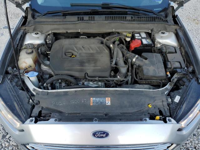 1FA6P0HD7G5115310 - 2016 FORD FUSION SE SILVER photo 11