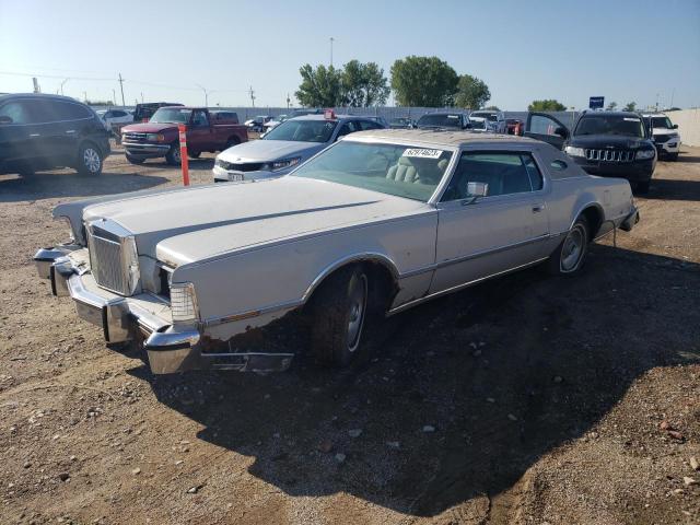 6Y89A925247 - 1976 LINCOLN MARK IV SILVER photo 1