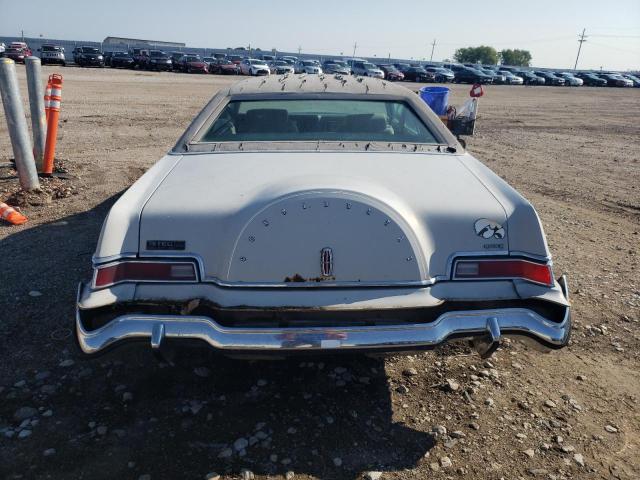 6Y89A925247 - 1976 LINCOLN MARK IV SILVER photo 6