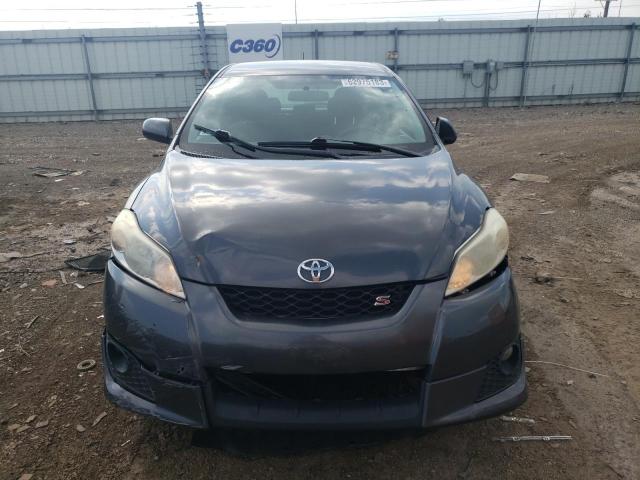 2T1LE40E69C006793 - 2009 TOYOTA COROLLA MA S GRAY photo 5