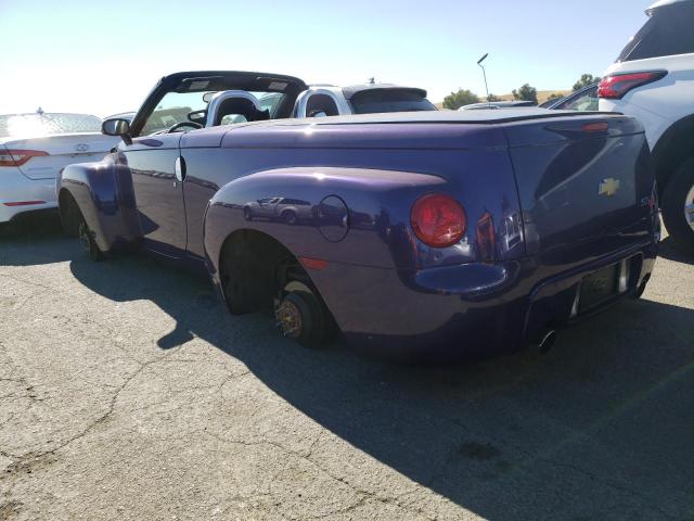 1GCES14P84B103626 - 2004 CHEVROLET SSR 紫色 照片 2