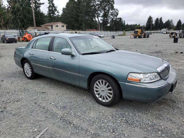 1LNHM82W25Y660584 - 2005 LINCOLN TOWN CAR SIGNATURE LIMITED TEAL photo 4