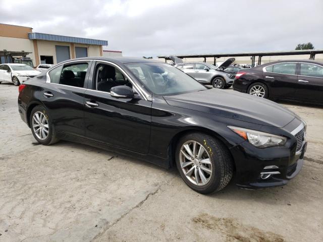 JN1BV7AP0EM675591 - 2014 INFINITI Q50 BASE BLACK photo 4