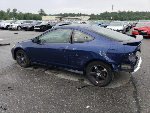 JH4DC54824S006753 - 2004 ACURA RSX BLUE photo 2