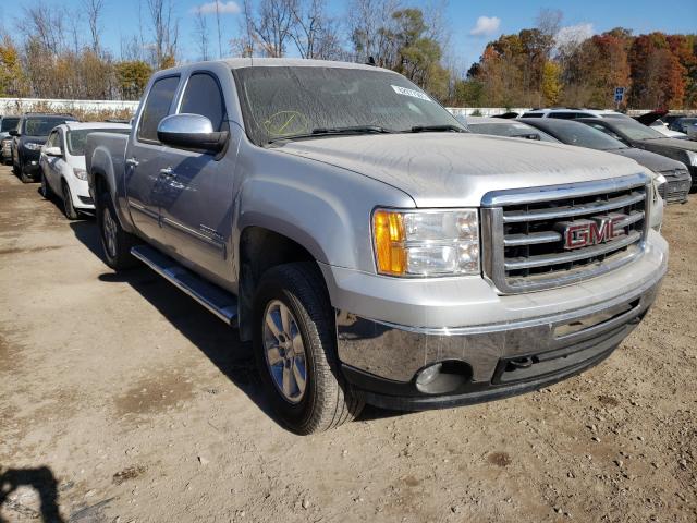 3GTP2VE70CG307759 - 2012 GMC SIERRA K1500 SLE SILVER photo 1