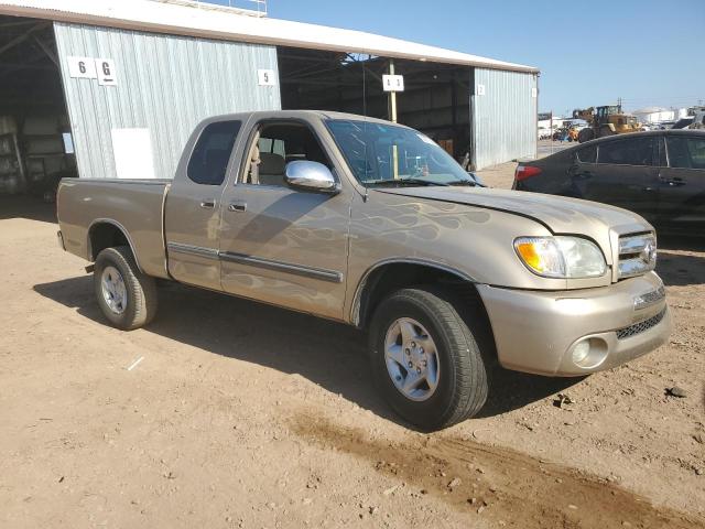 5TBRT34123S356284 - 2003 TOYOTA TUNDRA ACCESS CAB SR5 GOLD photo 4