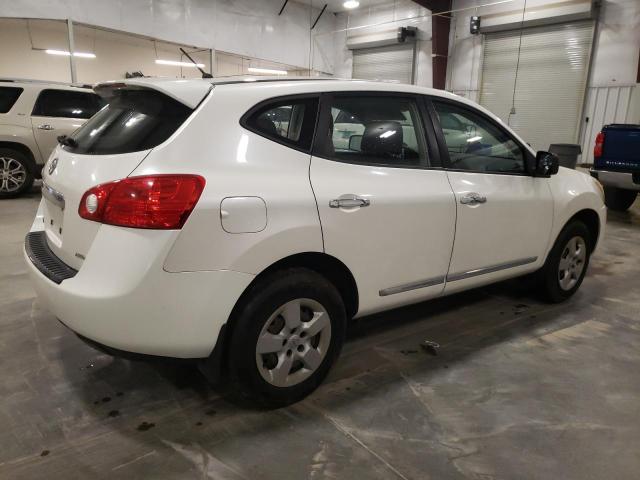 JN8AS5MVXBW296442 - 2011 NISSAN ROGUE S WHITE photo 3