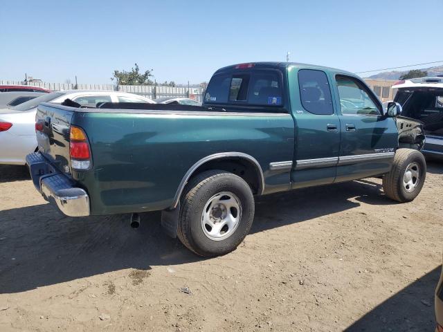 5TBRT34162S319706 - 2002 TOYOTA TUNDRA ACCESS CAB 绿色 照片 3