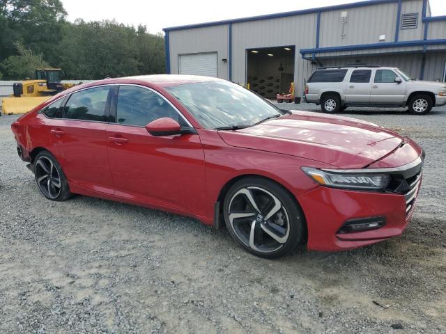 1HGCV1F33JA118675 - 2018 HONDA ACCORD SPORT RED photo 4