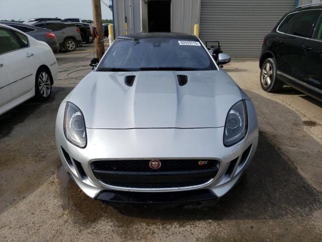 SAJWA6BU6H8K38377 - 2017 JAGUAR F-TYPE S GRAY photo 5