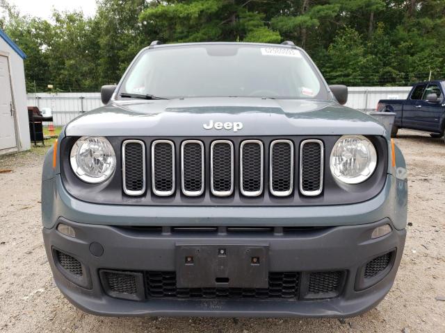 ZACCJBAB7HPF24967 - 2017 JEEP RENEGADE SPORT GRAY photo 5