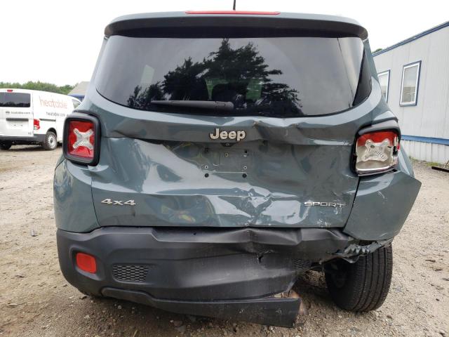 ZACCJBAB7HPF24967 - 2017 JEEP RENEGADE SPORT GRAY photo 6