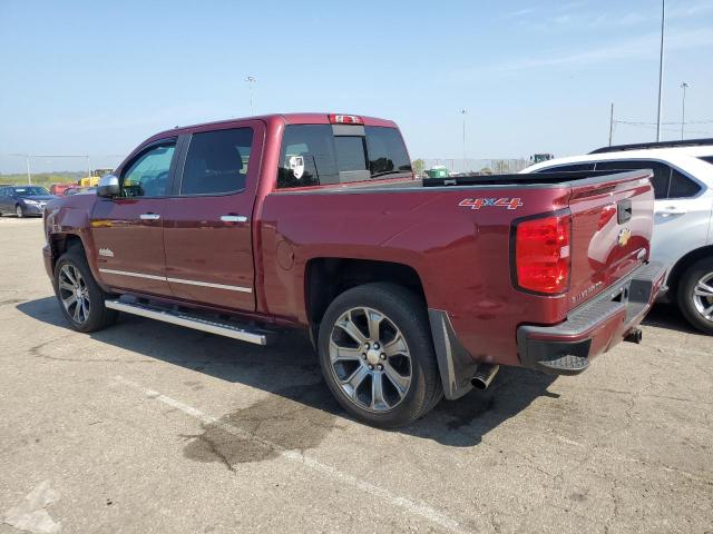 3GCUKTEC8EG537007 - 2014 CHEVROLET SILVERADO K1500 HIGH COUNTRY MAROON photo 2