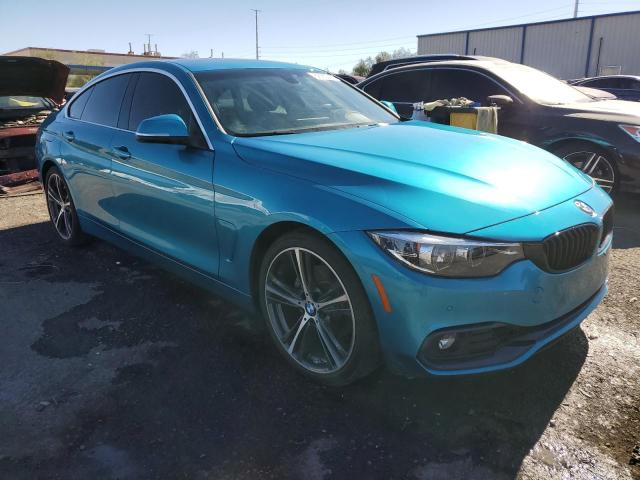 WBA4J1C59KBM16726 - 2019 BMW 430I GRAN COUPE BLUE photo 4