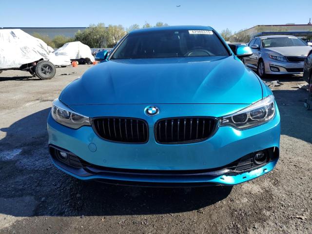 WBA4J1C59KBM16726 - 2019 BMW 430I GRAN COUPE BLUE photo 5