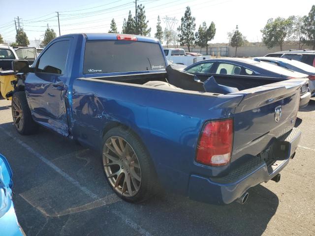 3D7JB1ET2BG532698 - 2011 DODGE RAM 1500 BLUE photo 2