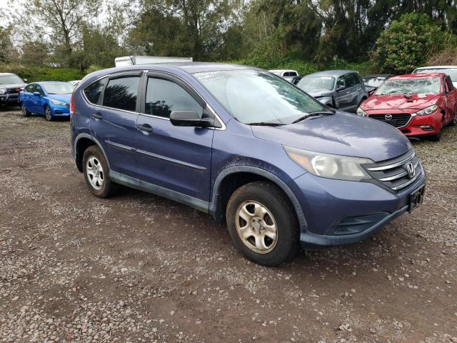 2HKRM4H37DH616451 - 2013 HONDA CR-V LX BLUE photo 4